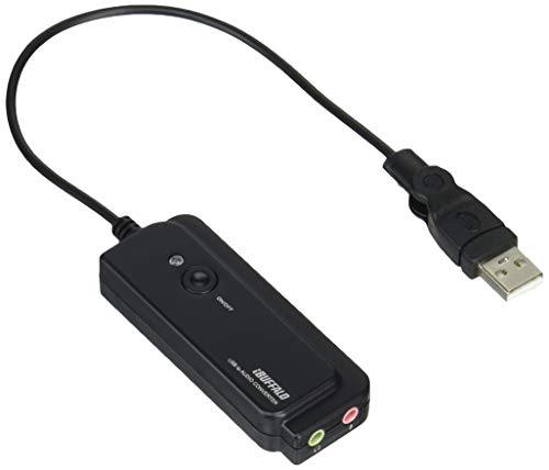 Amazon | BUFFALO USBオーディオ変換ケーブル(USB A to 3.5mmステレオ